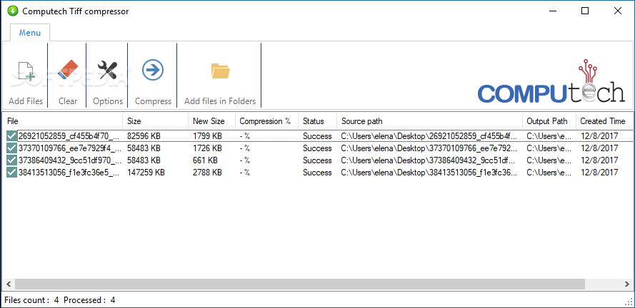 Computech TIFF Compressor