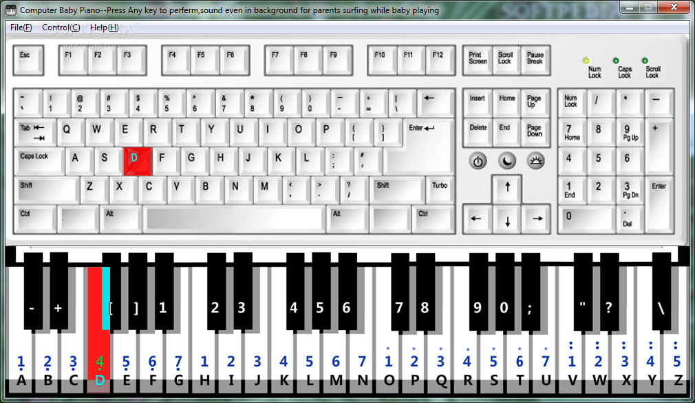 Computer Baby Piano