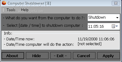 Computer Shutdowner