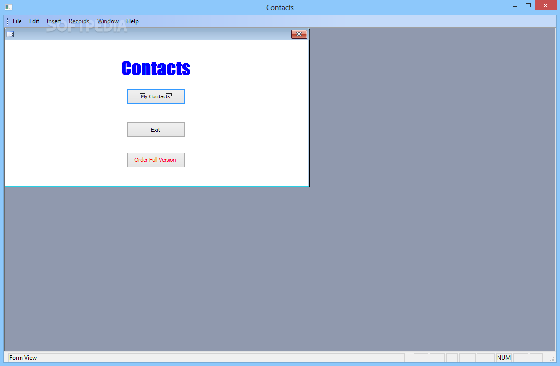 Contacts System