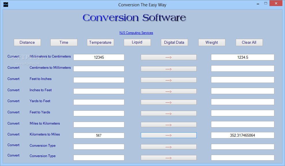 Conversion Software
