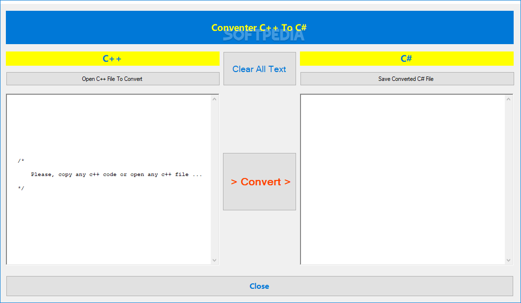 Convert C++ To C#
