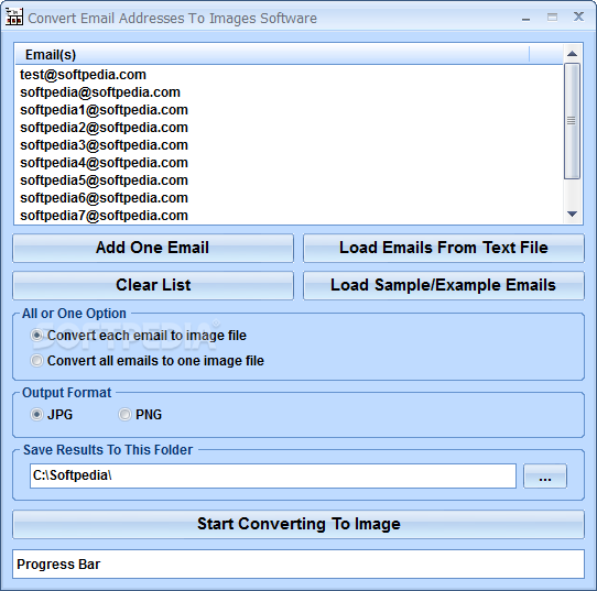 Convert Email Addresses To Images Software