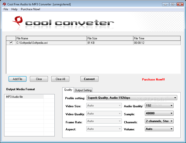 Cool Free Audio to MP3 Converter