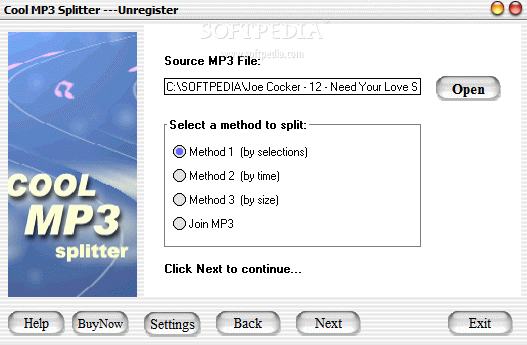 Cool MP3 Splitter