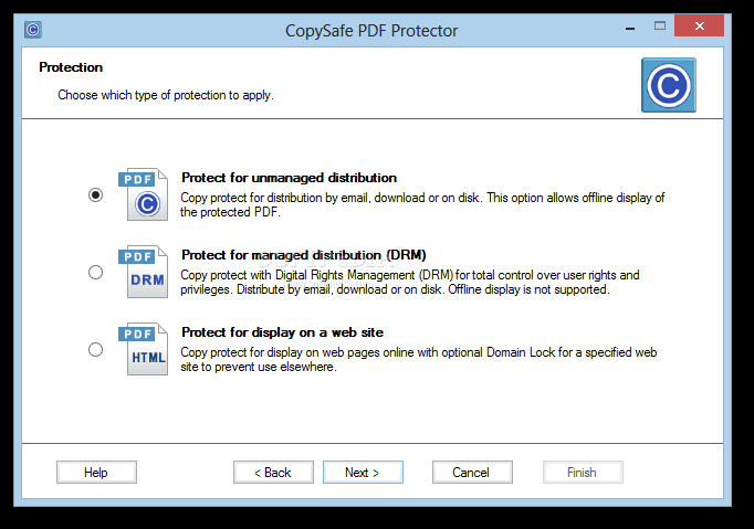 CopySafe PDF Protector (formerly CopySafe PDF Converter)