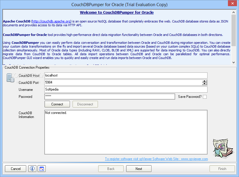 CouchDBPumper for Oracle