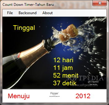 Count Down Timer-Tahun Baru