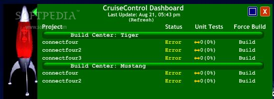 CruiseControl Dashboard (Java)