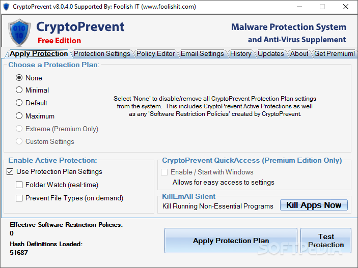 Top 10 Security Apps Like CryptoPrevent - Best Alternatives