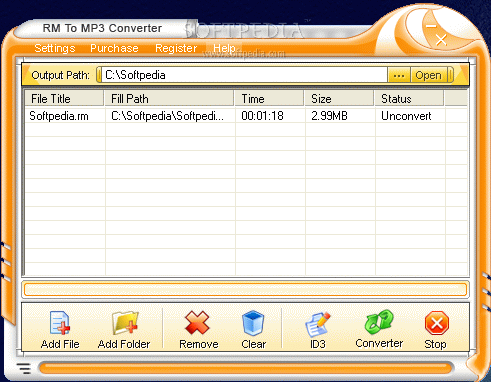 RM To MP3 Converter