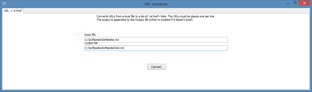 URL converter