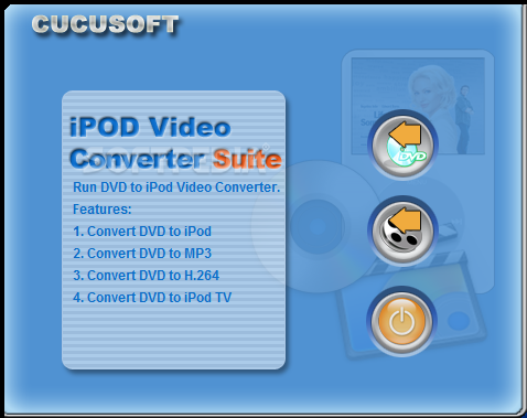 Cucusoft iPod Video Converter + DVD to iPod Suite Cucusoft iPod Video Converter + DVD to iPod Suite