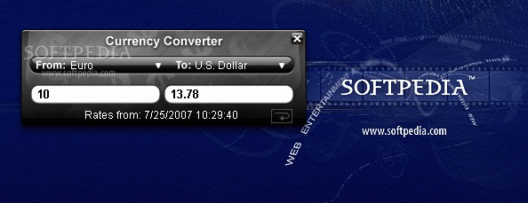 Currency Converter Opera Widget