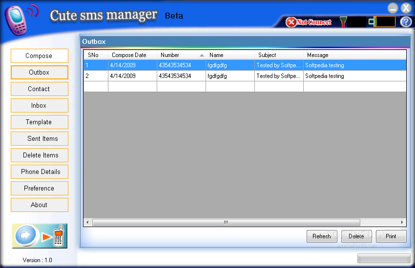 Cute SMS Manager