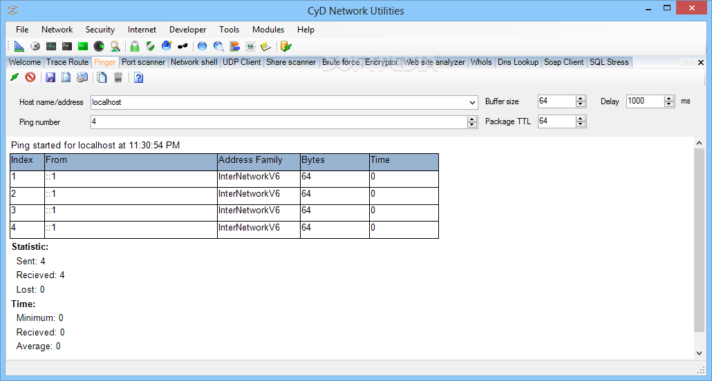 CyD Network Utilities