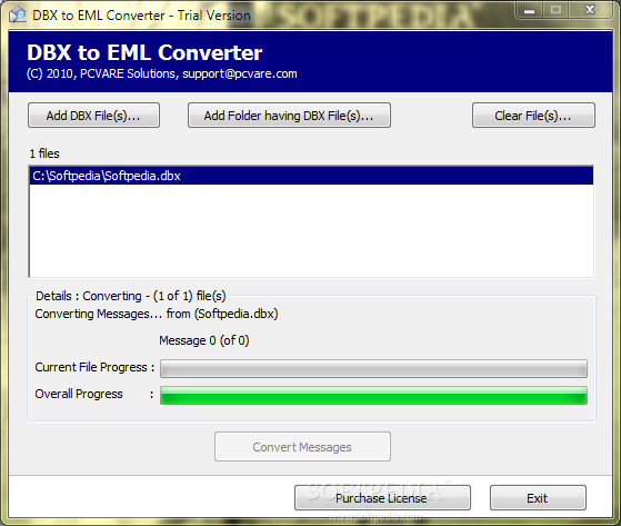 DBX to EML Converter