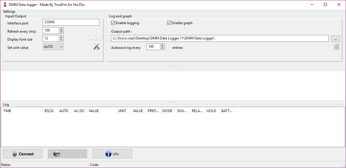 DMM Data Logger