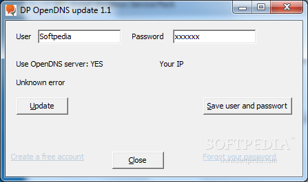 DP OpenDNS Updater