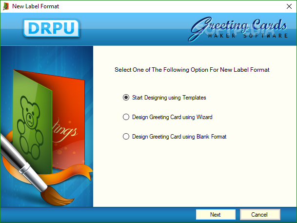 DRPU Greeting Card Maker Software