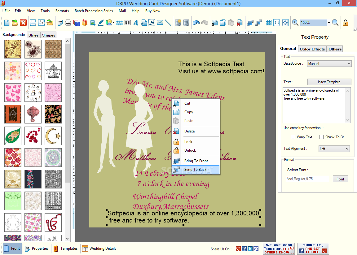 DRPU Wedding Card Designer Software