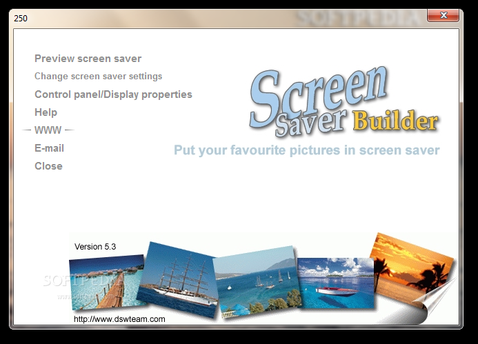 Screen Saver Builder