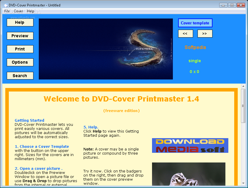 DVD-Cover Printmaster