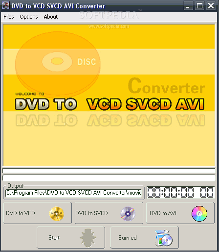 DVD to VCD SVCD MPEG AVI Converter