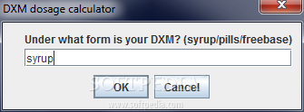 DXM Dosage Calculator