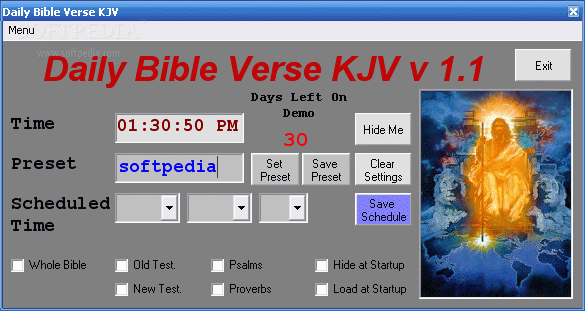 Daily Bible Verse KJV