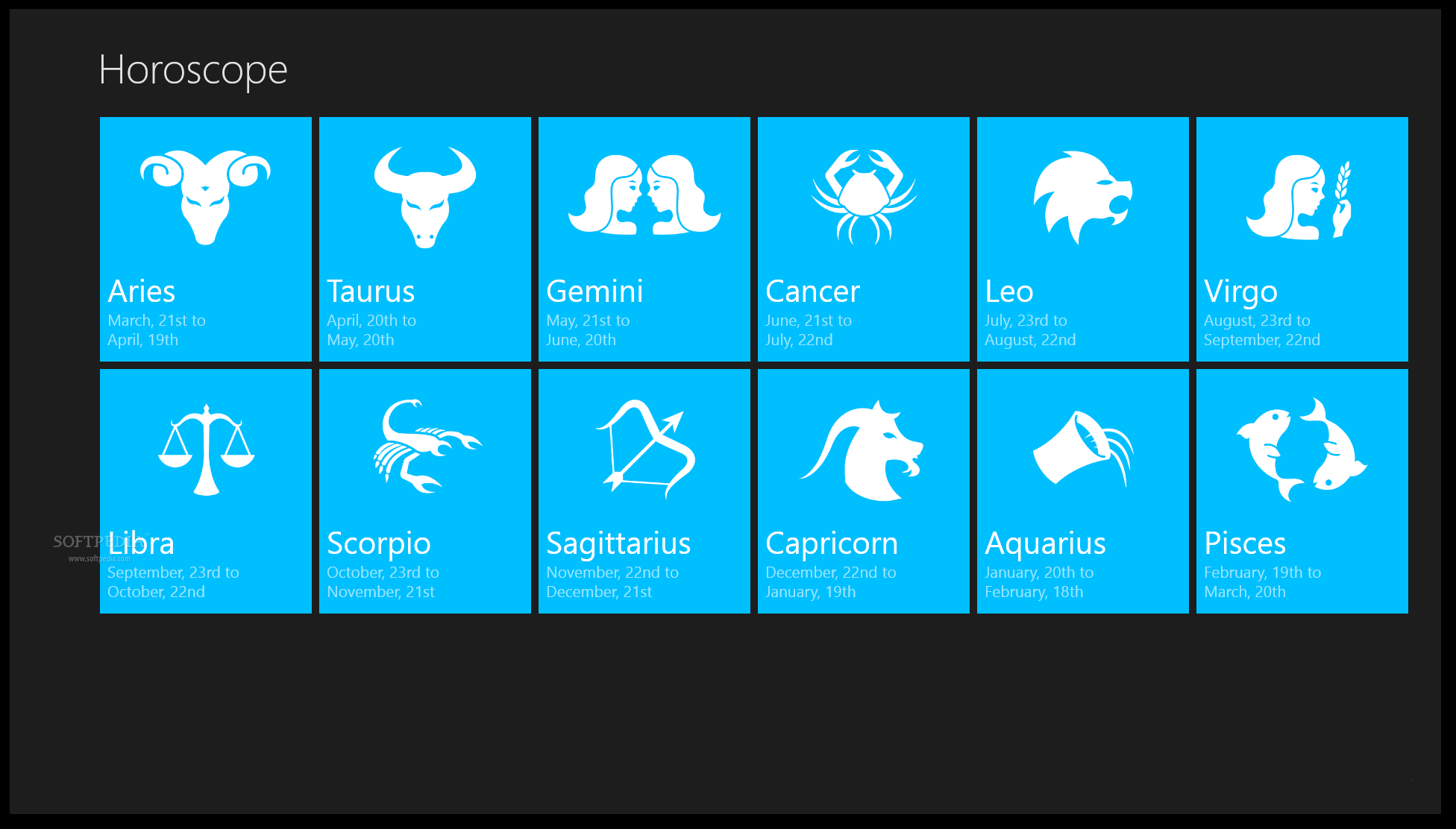 Daily Horoscope for Windows 10/8.1