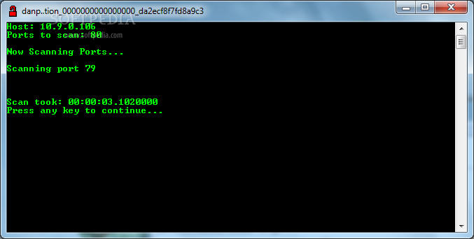Dan's Port Scanner