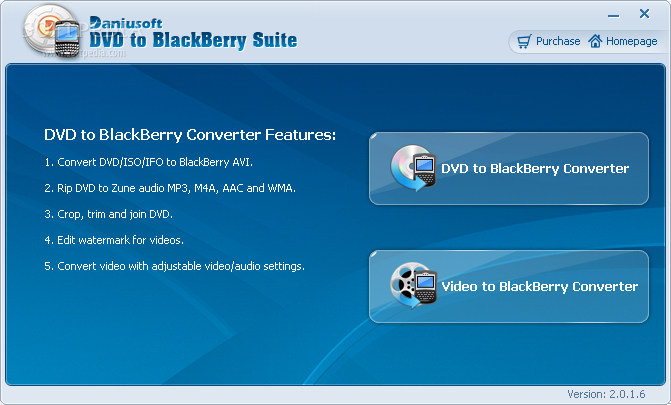 Top 50 Multimedia Apps Like Daniusoft DVD to BlackBerry Suite - Best Alternatives