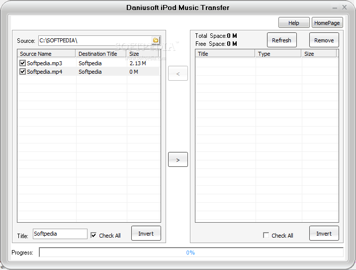 Daniusoft iPod Music Transfer Daniusoft iPod Music Transfer