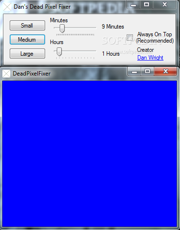 Dan's Dead Pixel Fixer