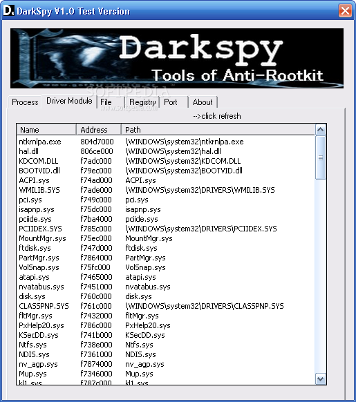 DarkSpy Anti-Rootkit