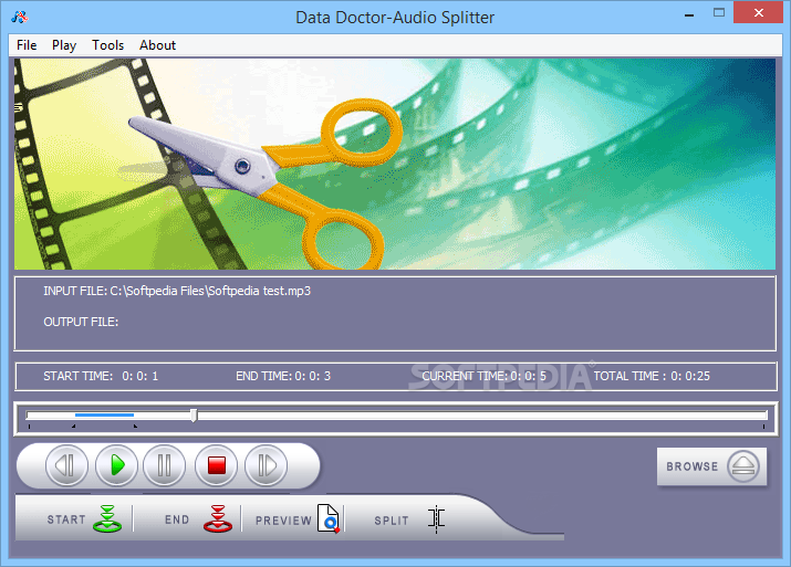 Data Doctor-Audio Splitter
