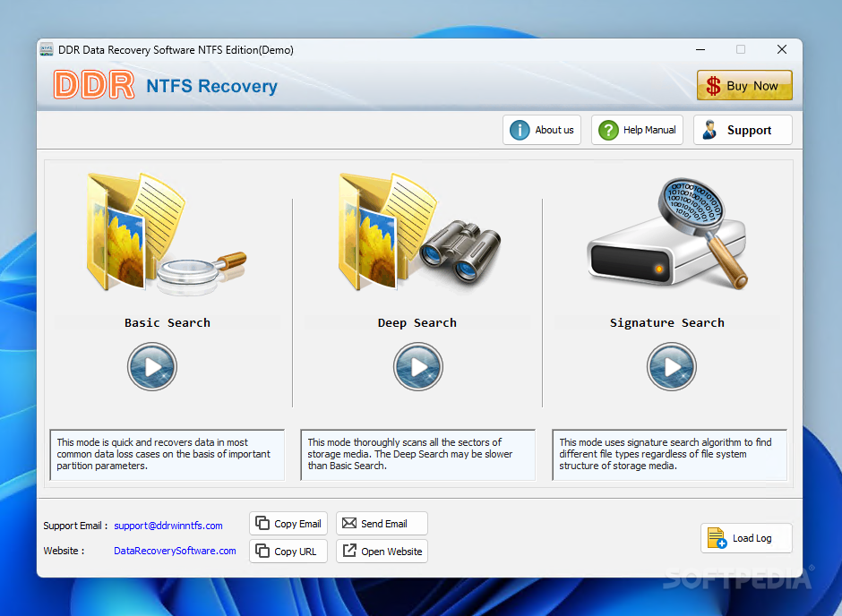 DDR - NTFS Recovery