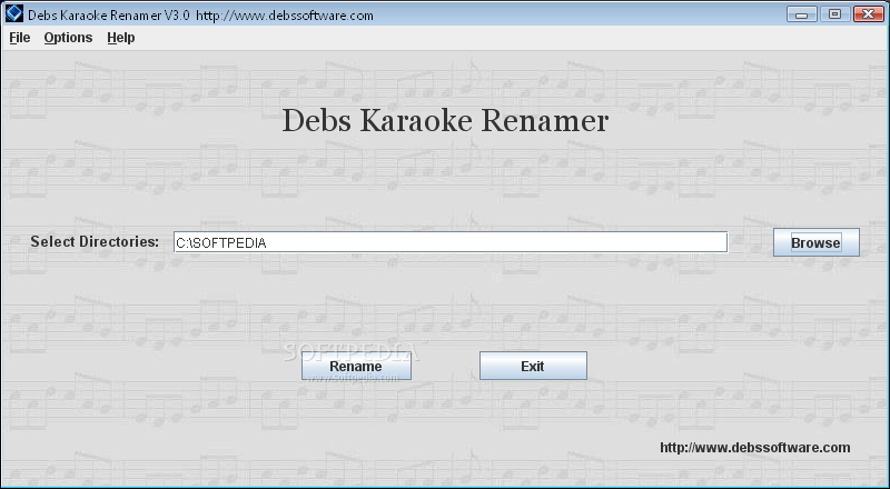 Debs Karaoke Renamer