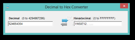 Decimal to Hex Converter
