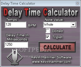 Delay Time Calculator