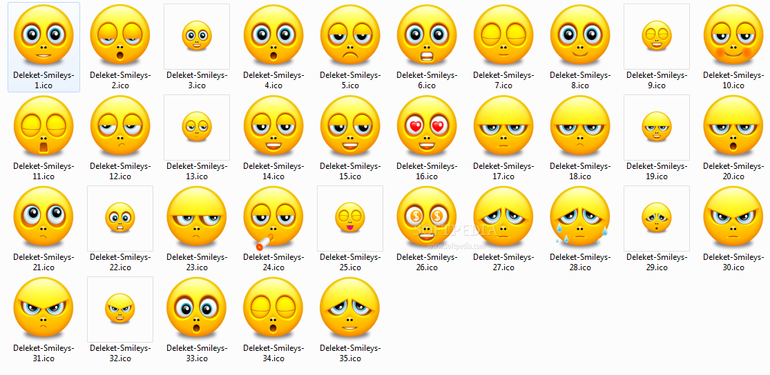 Deleket Smileys Icons