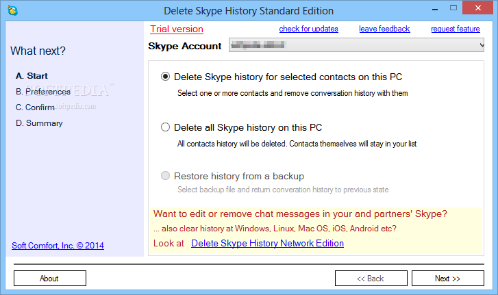 Top 49 Internet Apps Like Delete Skype History Standard Edition - Best Alternatives
