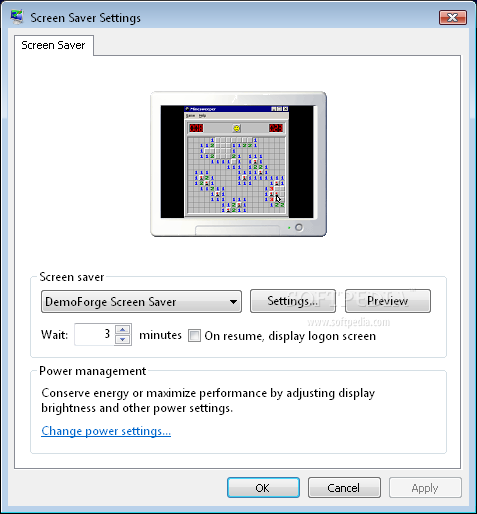 DemoForge ScreenSaver