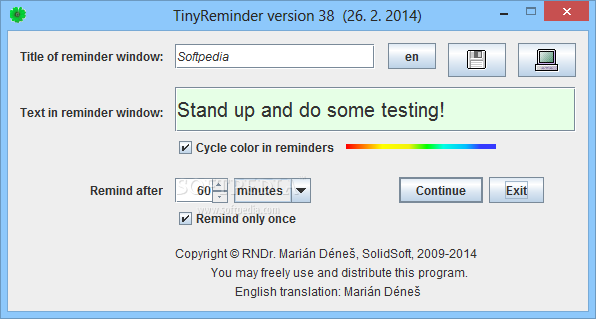TinyReminder (formerly Remainder)