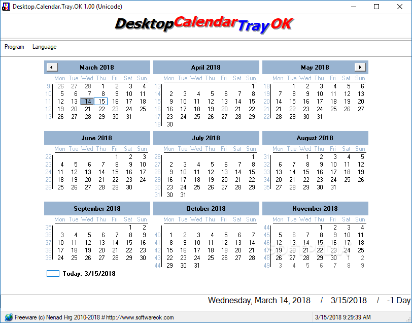 Top 10 Office Tools Apps Like Desktop.Calendar.Tray.OK - Best Alternatives