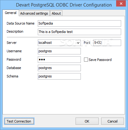 PostgreSQL ODBC driver