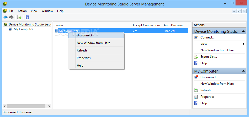 Device Monitoring Studio Server