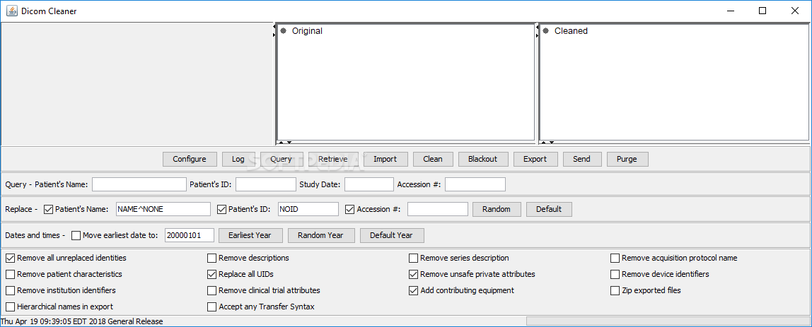 Dicom Cleaner