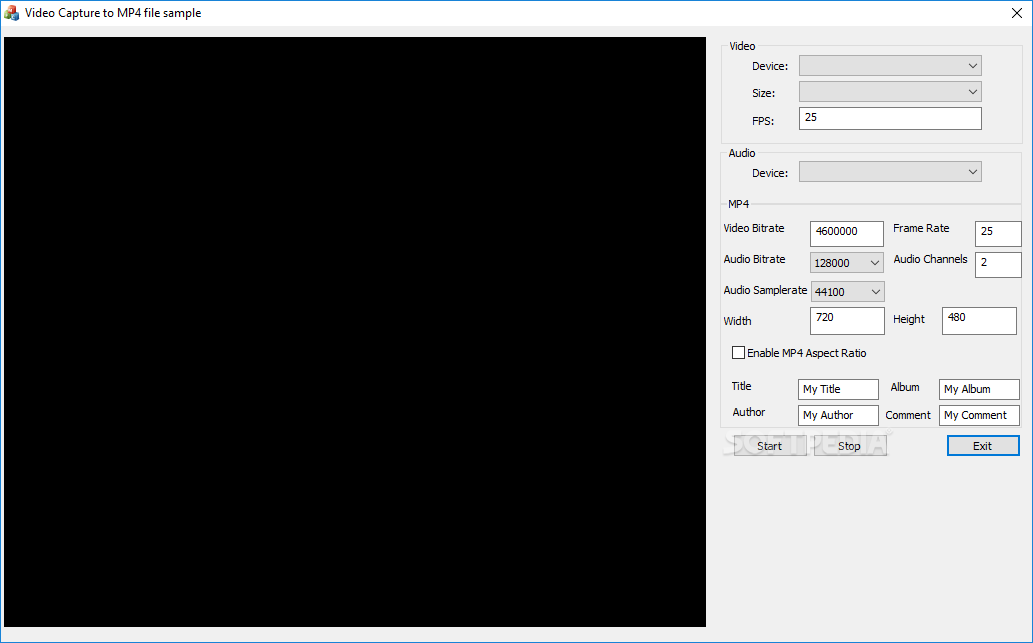 Direct MP4 Encoder Directshow Filter SDK